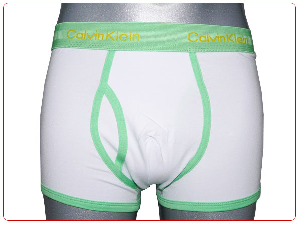 Boxer Calvin Klein Hombre 365 Verde Blanco